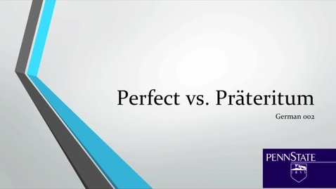 Thumbnail for entry GER002_Perfect_vs_Praeteritum