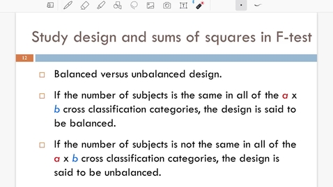 Thumbnail for Lesson 7.2. Two Way ANOVA Model c