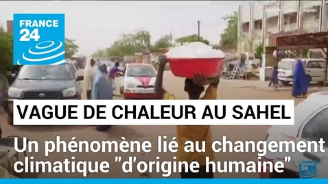Thumbnail for Le changement climatique &quot;d'origine humaine&quot; derrière la vague de chaleur meurtrière au Sahel
