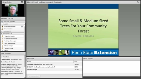 Thumbnail for entry Small &amp; Medium Maturing Trees in Our Communities