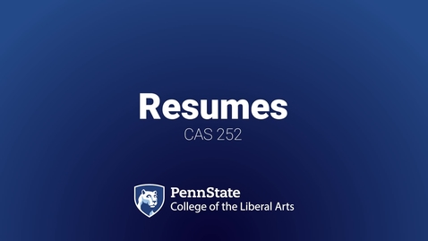 Thumbnail for entry CAS252_L02_1_Resume