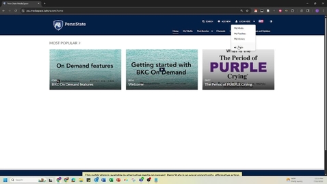 Thumbnail for Upload Your Audio File to MediaSpace