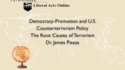 Thumbnail for entry PLSC836_L08_1_DemocracyPromotionAndUSCounterterrorismPolicy