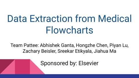Thumbnail for entry Data Extraction from Medical Flowcharts_Elsevier