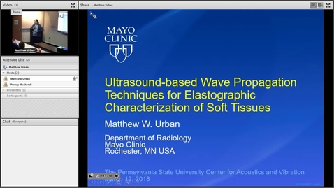 Thumbnail for CAV Seminars 03/13/2018 - Matthew W. Urban