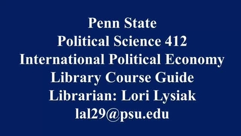Thumbnail for PLSC412_Embedded_Librarian_Overview