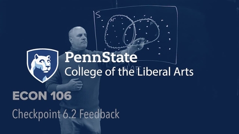 Thumbnail for ECON 106 Checkpoint 6.2 Feedback