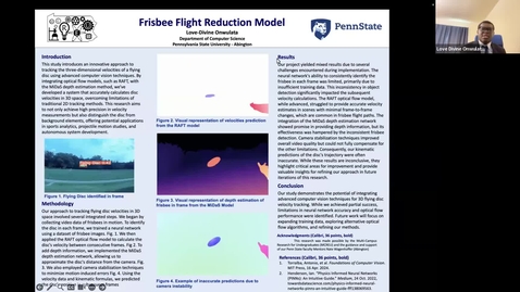 Thumbnail for Frisbee Flight Reduction Model