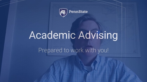 Thumbnail for entry Academic Advising