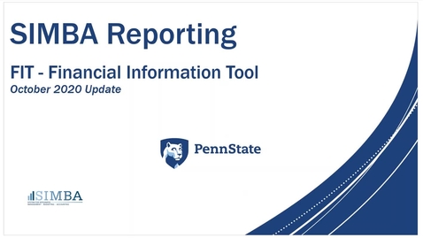Thumbnail for SIMBA - FIT Financial Information Tool