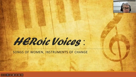 Thumbnail for DIVERSITY WEEK 2022: HERoic Voices: Songs of Women, Instruments of Change with Rebekah Hill