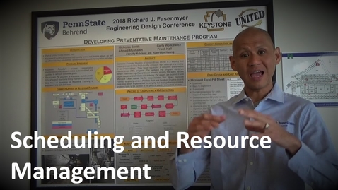 Thumbnail for MANGT 510  Scheduling and Resource Management