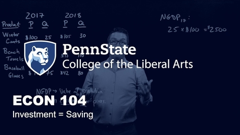 Thumbnail for ECON104_L05_Investment_Equals_Saving