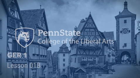 Thumbnail for GER001 L01B Conversation Activity 