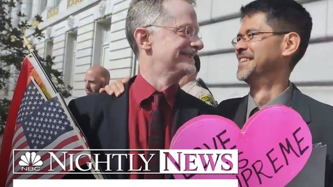 Thumbnail for Supreme Court Strikes Down Same-Sex Marriage Ban | NBC Nightly News