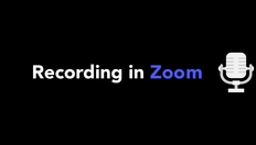 Go to How to Record in Zoom with duration: 2 minutes, 18 seconds