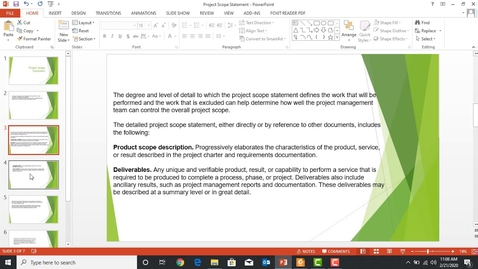 Thumbnail for entry Project Scope Statement With Examples