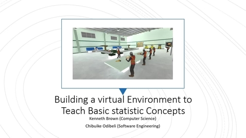 Thumbnail for entry Building a Virtual Environment to Teach Basic Statistic Concepts