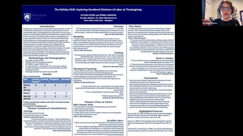 Thumbnail for entry The Holiday Shift: Exploring Gendered Divisions of Labor at Thanksgiving 
