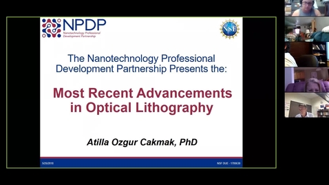 Thumbnail for entry Recent Advancements in Optical Lithography