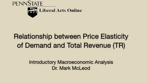 Thumbnail for ECON302_L08_Price_Elasticity_Demand_and_Total_Revenue