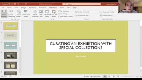 Thumbnail for Ben Mitchell - Student Employee Showcase Presentation