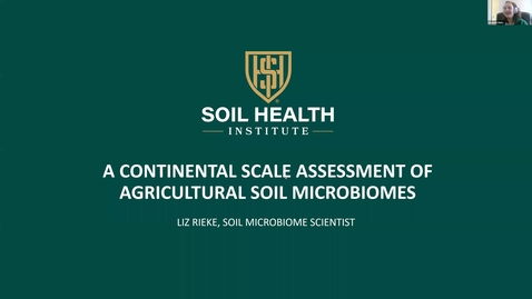 Thumbnail for entry 2022 JAN 14 A continental scale assessment of agricultural soil microbiomes