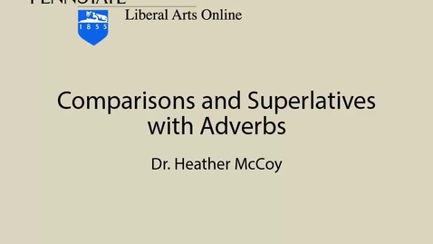 Thumbnail for FR002_L12_Comparisons_and_Superlatives_with_Adverbs