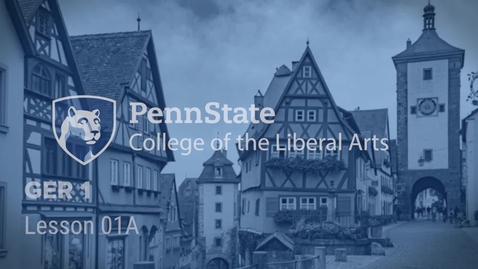 Thumbnail for GER001 L01A Conversation Activity 