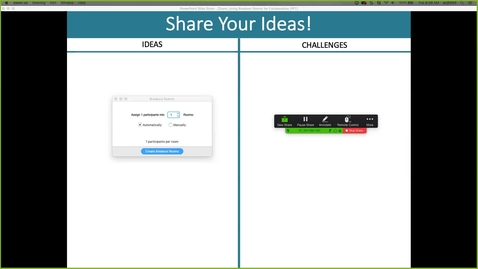 Thumbnail for Zoom: Promoting Online Collaboration with Breakout Rooms