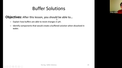 Thumbnail for CHEM  130 - Buffer Solutions