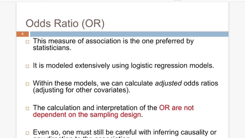 Thumbnail for Module 10.2. RR and OR c