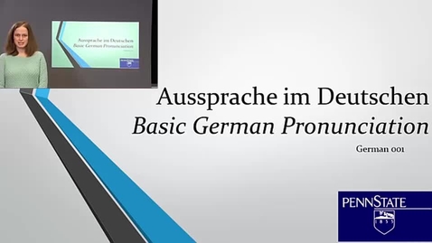 Thumbnail for GER001_Basic_German_Pronunciation