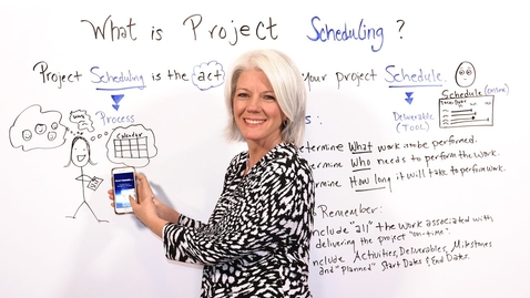 Thumbnail for entry What is Project Scheduling? - Project Management Training