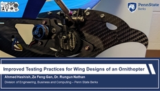Go to Improved Testing Practices for Wing Designs of an Ornithopter with duration: 6 minutes, 0 seconds