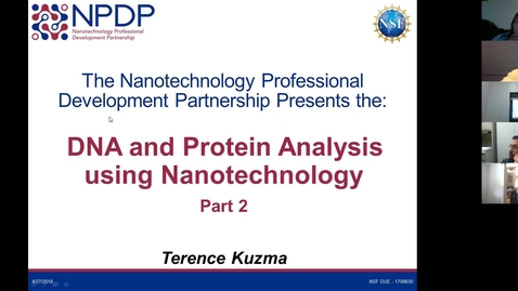 Thumbnail for entry Session 4 DNA and Protein Analysis Part 2