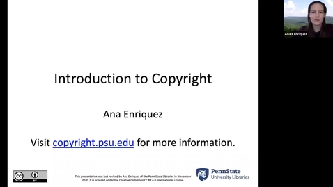Thumbnail for Introduction to Copyright: Permission and Who Can Grant It (part 4 of 4)
