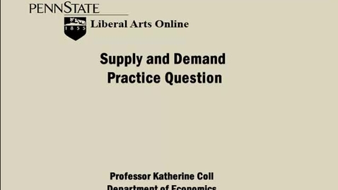 Thumbnail for ECON333_L09_Supply_and_Demand_Practice_Question