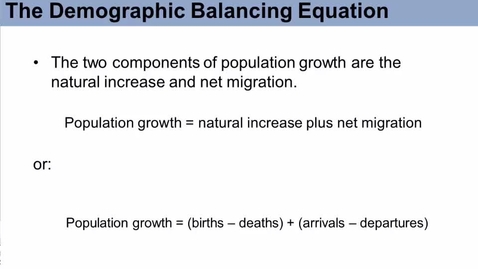 Thumbnail for SOC573_L02_The_Demographic_Balancing_Equation