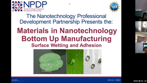 Thumbnail for Surface Wetting and Adhesion