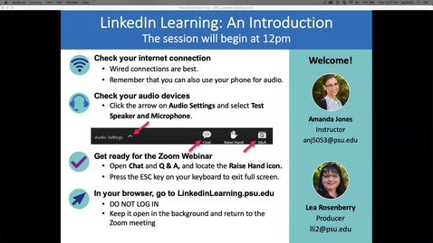 Thumbnail for LinkedIn Learning: An Introduction