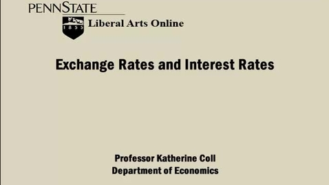 Thumbnail for ECON333_L10_Exchange_Rates_and_Interest_Rates