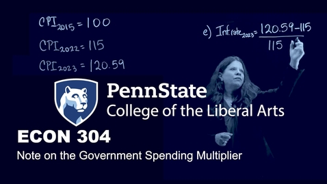 Thumbnail for ECON 304 L06 Checkpoint 6-2 Video #3