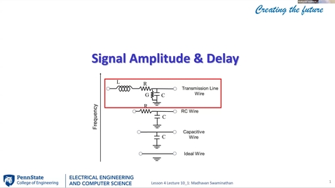 Thumbnail for EE 443 FA25 | Video Lecture 10.1 | Signal Amplitude &amp; Delay