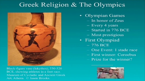 Thumbnail for CAMS025_L10_Video_06_Greek_Religion_Olympics_Games