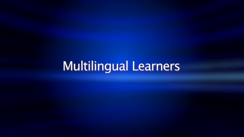 Thumbnail for V8 MultilingualLearners Oct 12