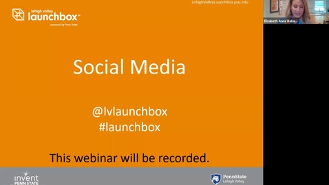 Thumbnail for PSU LV LaunchBox &quot;Lehigh Valley Companies Innovating Amid COVID-19
