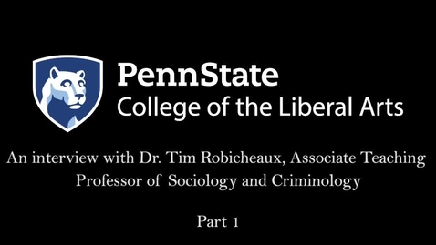 Thumbnail for CJPA502_L13_Robicheaux_Interview_1