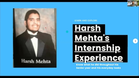 Thumbnail for entry Harsh Mehta -- Student Employee Showcase 2021