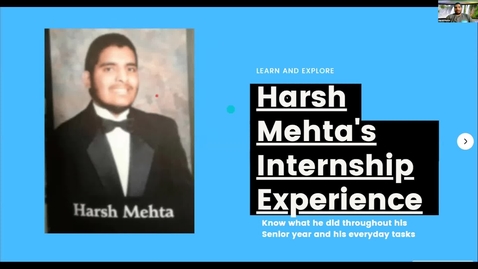 Thumbnail for Harsh Mehta -- Student Employee Showcase 2021